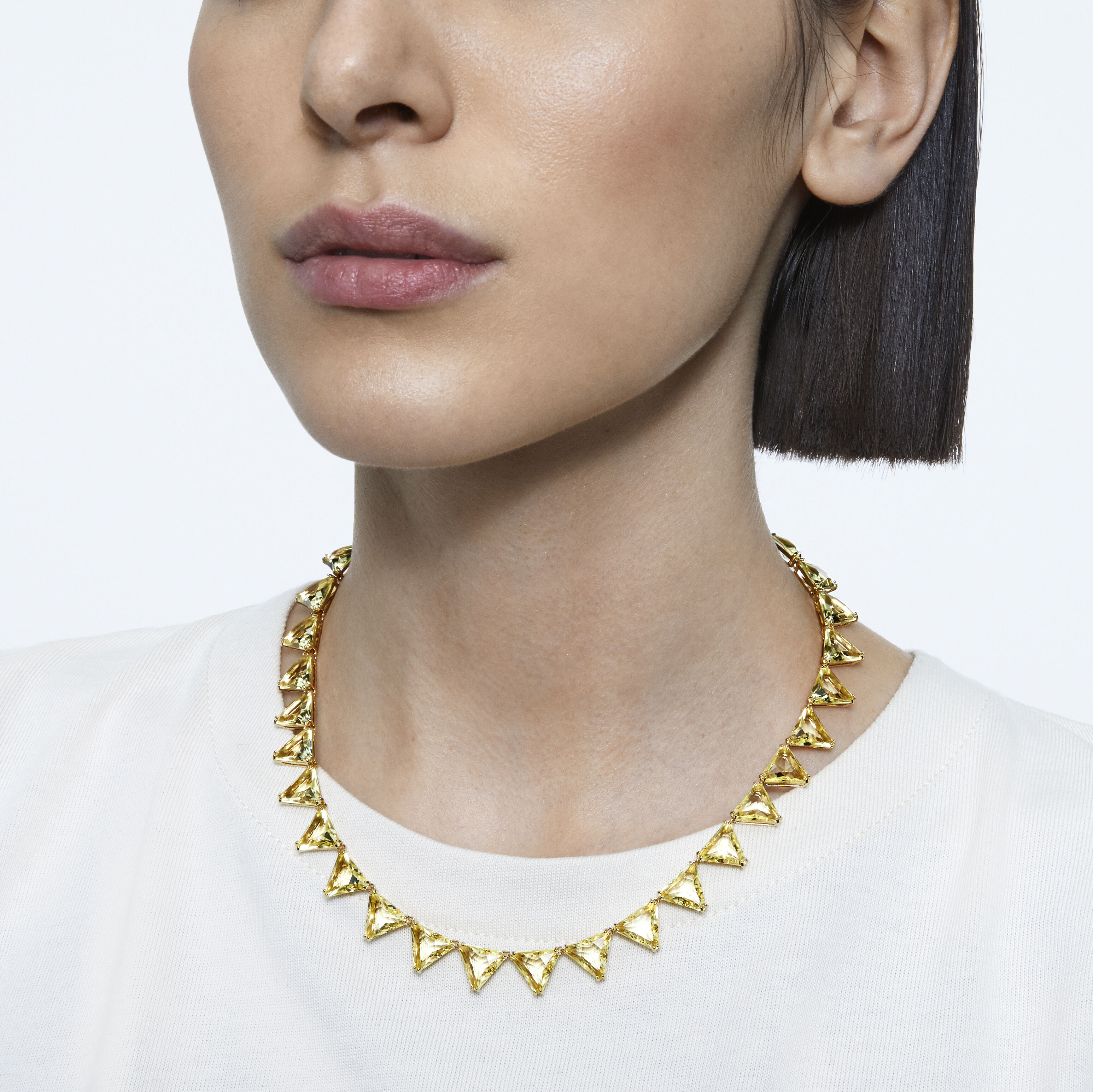 Yellow necklaces sales